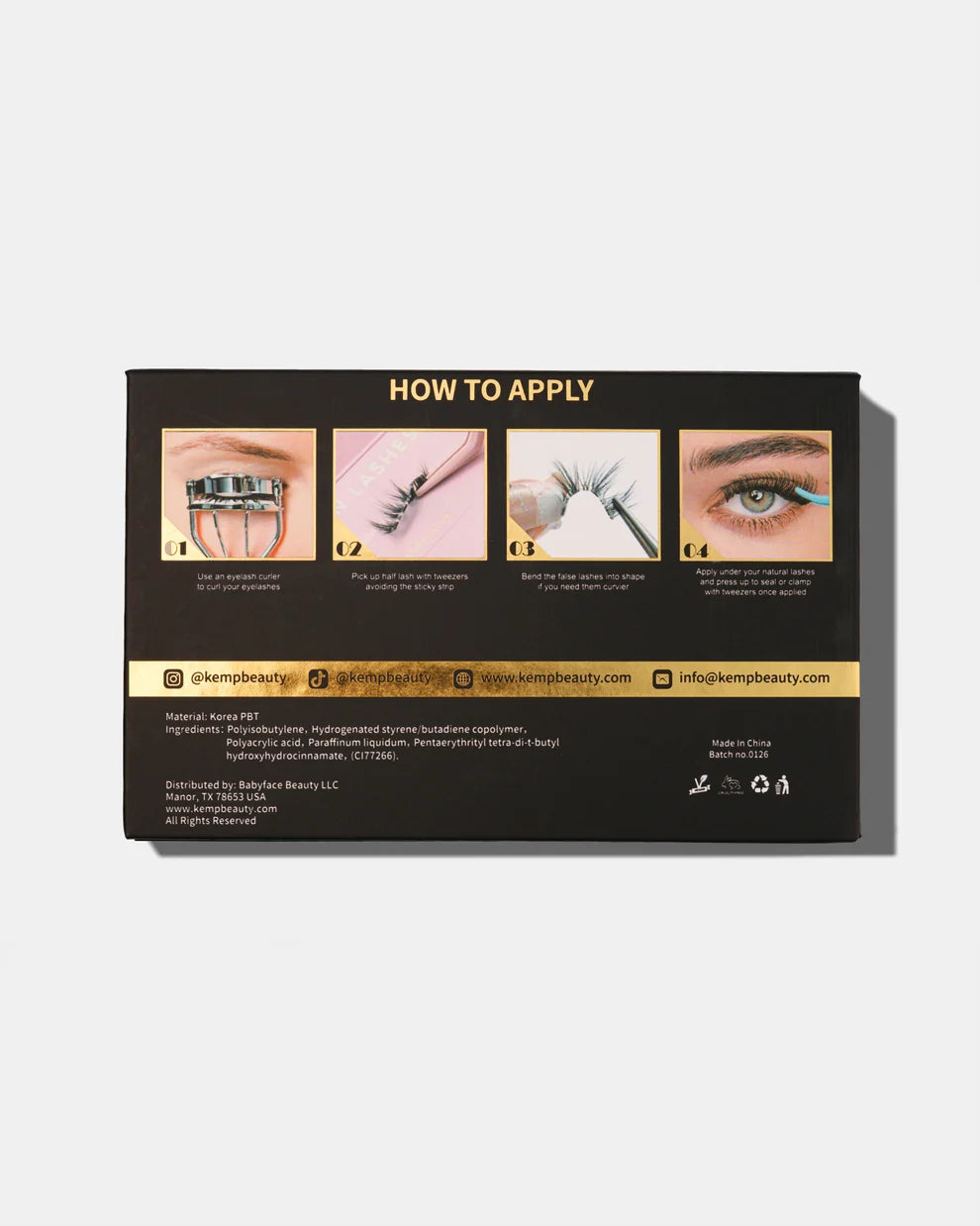 Press-on Performance Lash Strips