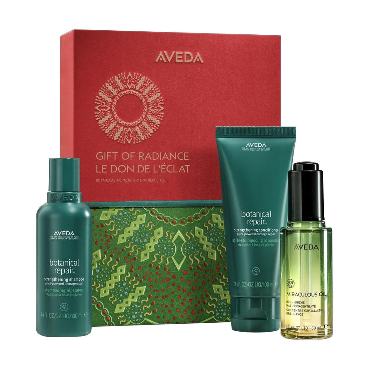 Gift of Radiance: Botanical Repair™ & Miraculous Oil™ Hair Care Gift Set